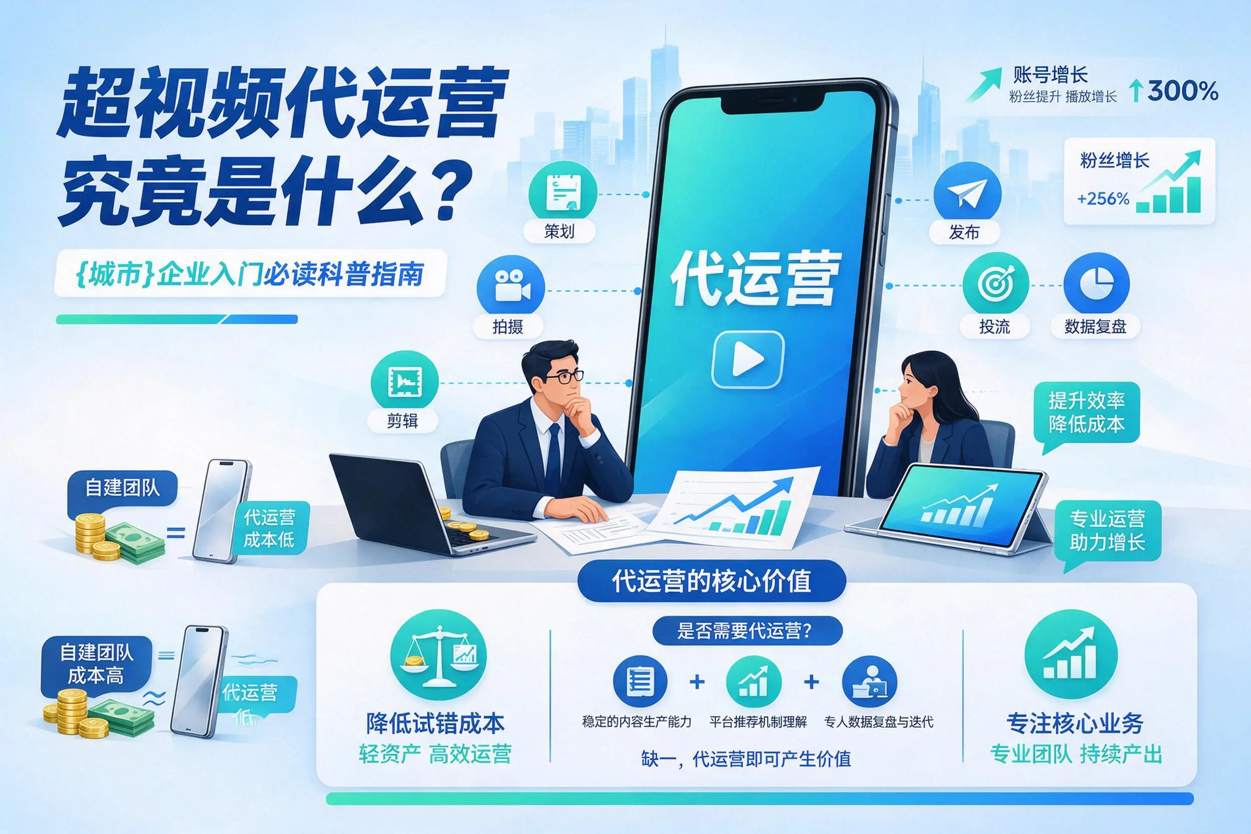 短视频代运营究竟是什么？大理企业入门必读科普指南