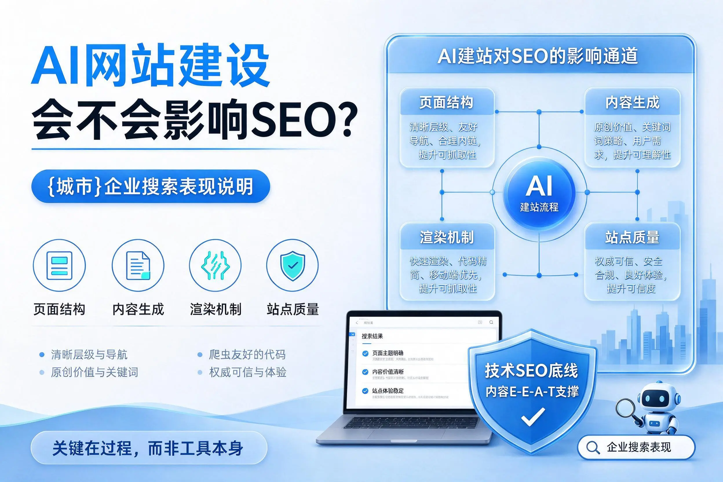 AI网站建设会不会影响SEO？大理企业搜索表现说明