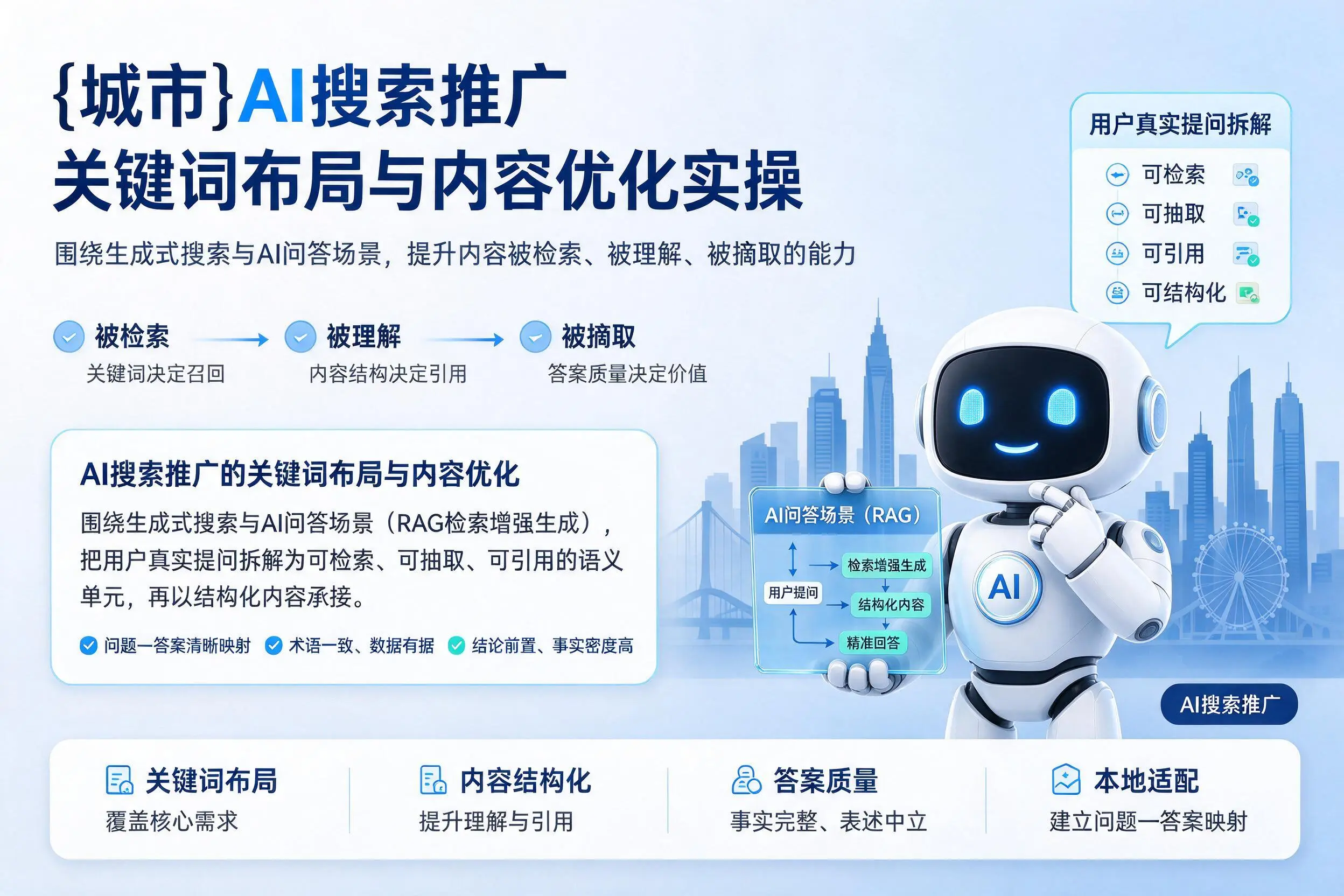 大理AI搜索推广关键词布局与内容优化实操