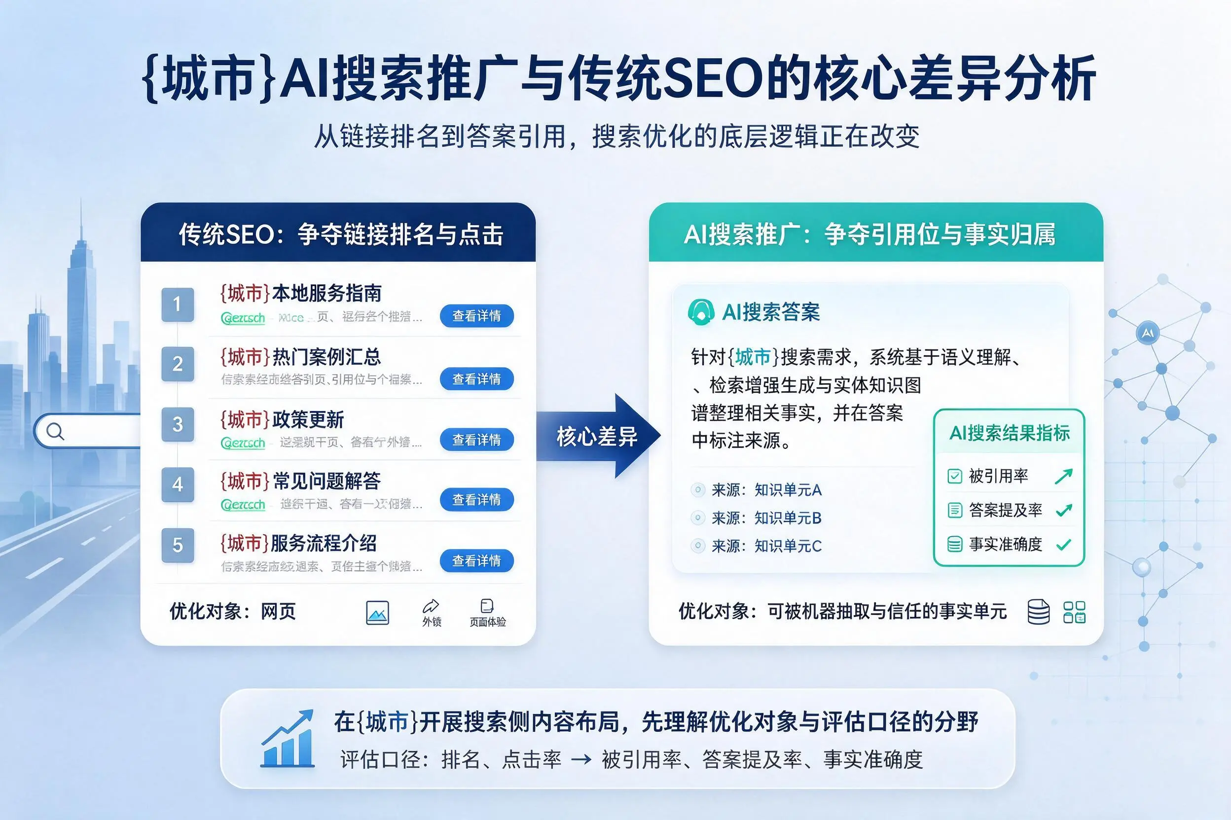 大理AI搜索推广与传统SEO的核心差异分析