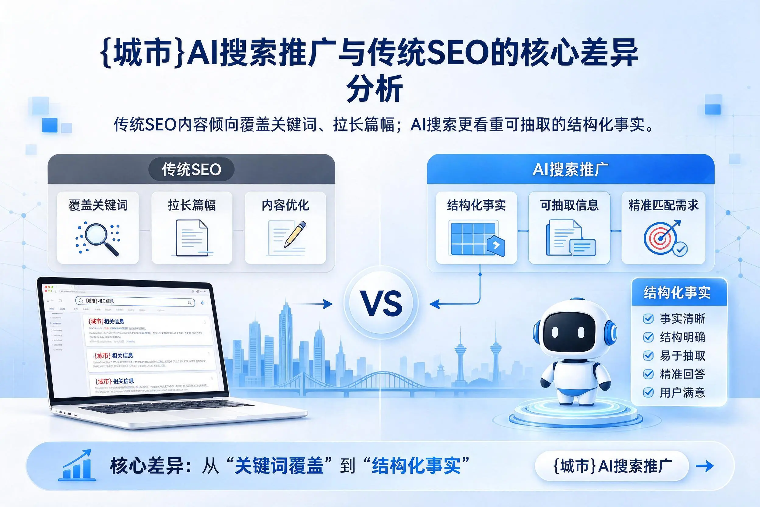 大理AI搜索推广与传统SEO的核心差异分析